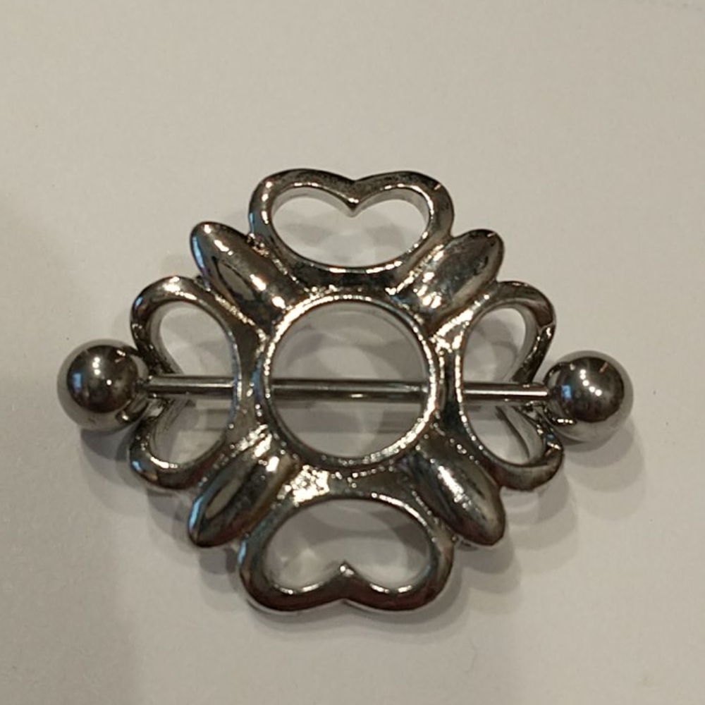 🇨🇦 Hearts Nipple shield Body Jewelry